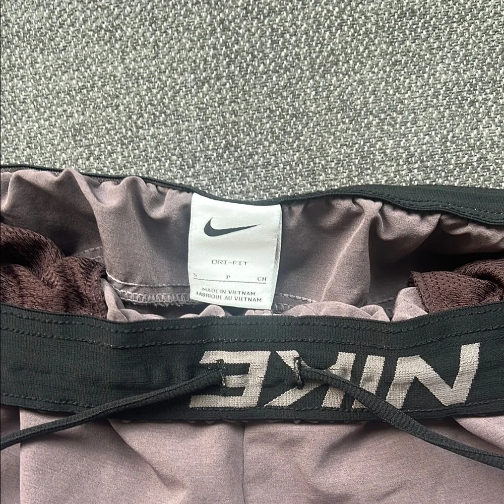 Nike Purple light Athletic Shorts with Elastic Waistband